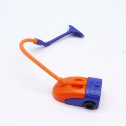 Playmobil 14508 Blue and Orange Canister Vacuum Cleaner