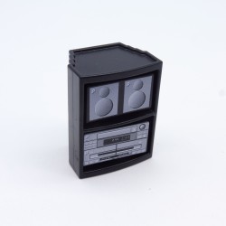 Playmobil 21170 Meuble Chaine Hifi avec Haut Parleurs