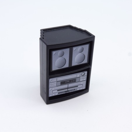 Playmobil 21170 Meuble Chaine Hifi avec Haut Parleurs