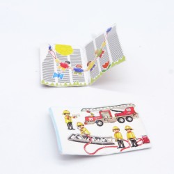 Playmobil 17156 Lot of 2 Small Paper Magazines a little worn