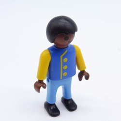 Playmobil 17800 Blue and Yellow African Boy Child 1900 5314