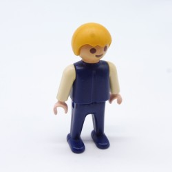 Playmobil 17821 Child Boy Blue White Yellowing