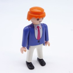 Playmobil 15308 Blue White Man with Pink Tie