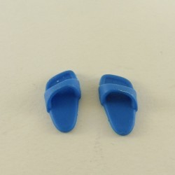 Playmobil 24001 Playmobil Pair of Blue Sandals Slippers