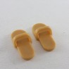 Playmobil 25567 Playmobil Pair of Vintage Light Brown Sandals