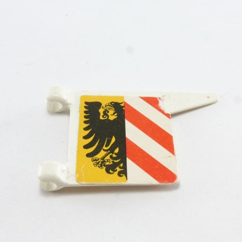 Playmobil 10288 Playmobil Flag Edge Point Eagle Black Vintage Worn