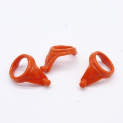 Playmobil 19583 Set of 3 Orange Collars with Picot for Weapons