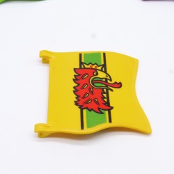 Playmobil 7719 Large Yellow Flag Red Griffin