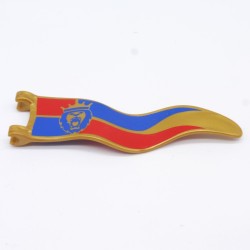 Playmobil 7728 Golden Blue and Red Blue Lion Flag