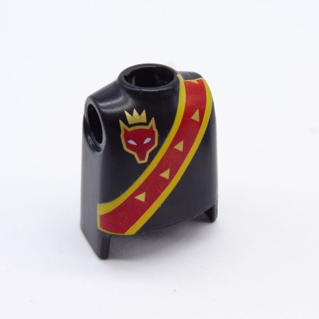 Playmobil 20884 Bust Black Shoulder Strap Red Yellow Gold