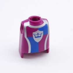 Playmobil 15165 Buste Violet Bleu et Argent avec Couronne Bleue