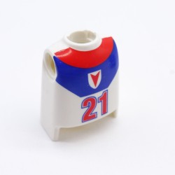 Playmobil 20983 White Blue and Red Bust Number 21