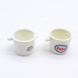 Playmobil 31677 Playmobil Set of 2 ESSO White Buckets