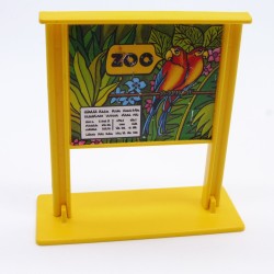 Playmobil 32709 Zoo map panel 3638 Stickers a little worn