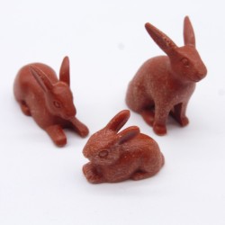 Playmobil 32749 Lot de 3 Lapins