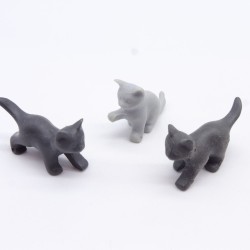 Playmobil 32750 Set of 3 Little Gray Cats