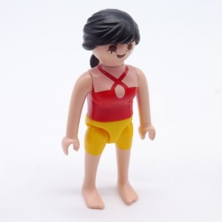 Playmobil 32912 Femme Moderne Sous Vêtements Rouge et Jaune