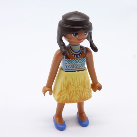 Playmobil 32919 Jeune Fille Jupe Jaune Corps Fin