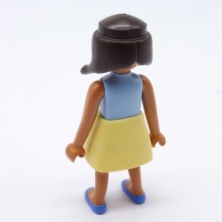 Playmobil Jeune Fille Jupe Jaune Corps Fin