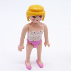 Playmobil 32920 Woman Modern Underwear White and Pink