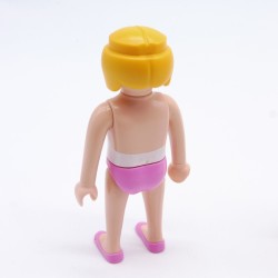 Playmobil Femme Moderne Sous Vêtements Blanc et Rose