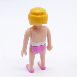 Playmobil Woman Modern Underwear White and Pink