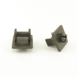 Playmobil 16803 Playmobil Set of 2 Dark Gray Fasteners System X