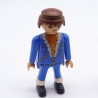 Playmobil 32932 Mens Blue Orange Collar Fleece Boots