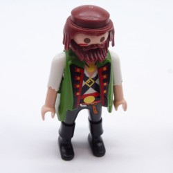 Playmobil 32944 Man Pirate Green Coat Black Boots