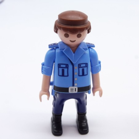 Playmobil 32951 Homme Policier Bleu Gros Ventre