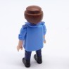 Playmobil Homme Policier Bleu Gros Ventre