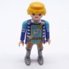 Playmobil 32967 Men's Knight Blue and Brown Boots Silver