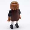 Playmobil Homme Marron et Blanc Bottes Noires Gros Ventre