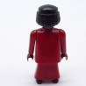 Playmobil Homme Noble Roi Africain Robe Rouge et Orange