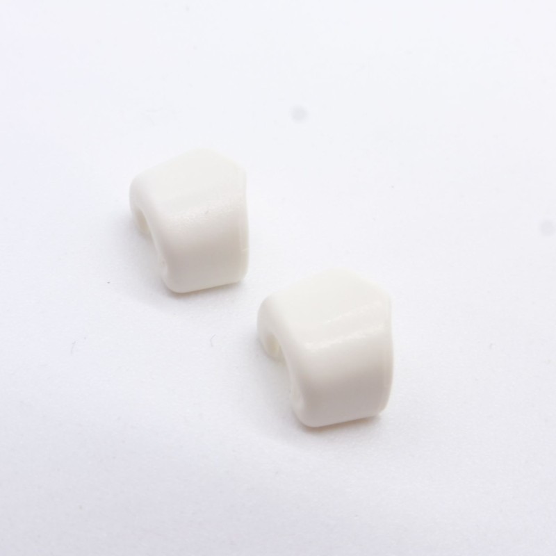 Playmobil 33104 Pair of White Pointed Edge Cuffs