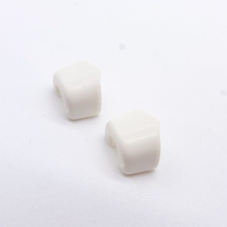 Playmobil 33104 Pair of White Pointed Edge Cuffs
