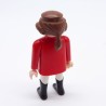 Playmobil Homme Officier Tunique Rouge