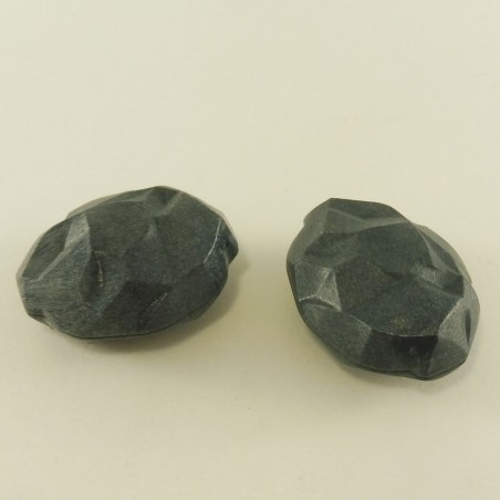 Playmobil 24212 Playmobil Lot of 2 Dark Gray Rocks for Gold Mine