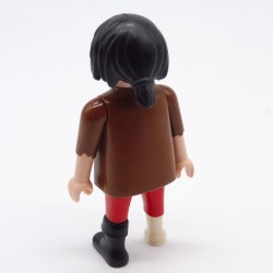 Playmobil Brown and Red Wooden Leg Pirate Man