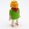 Playmobil Male Pirate Green Striped Pants Red Scarf Barefoot Yellowing