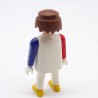 Playmobil Homme Blanc Bleu Rouge SPEED CHECK