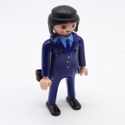 Playmobil 9345 Police Woman Blue Outfit