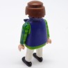 Playmobil Homme Vert Bleu et Blanc Gilet Bleu