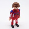 Playmobil 33266 Homme Rouge Noir Blanc et Bleu