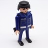 Playmobil 33298 Homme Policier Bleu avec Col POLIZEI