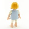 Playmobil Child Girl White and Blue Barefeet 4132 5634