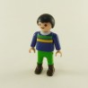 Playmobil 23417 Playmobil Enfant Garçon Bleu Vert Bottes Marrons 3124 3135 4060 5753 5960