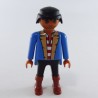 Playmobil 26228 Playmobil Homme Pirate Hispanique Noir et Bleu Bottes Marron