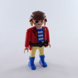 Playmobil 12397 Playmobil Homme Pirate Jaune et Rouge avec Ceinture Noire