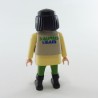 Playmobil Homme Aventurier Vert et Jaune Gilet Gris SAURUS